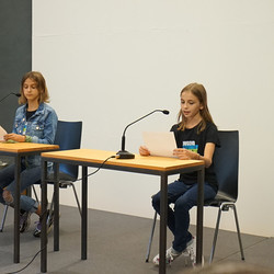 Schreibzeit Graz III 2020: Abschlusslesung der jungen Autorinnen am 3. Sept 2020Foto: Johannes Rauchenberger 