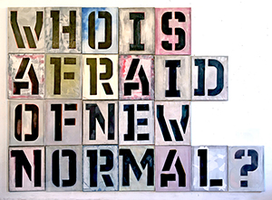 Michael Endlicher 'WHO IS AFRIAD OF THE NEW NORMAL?' (2021)