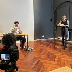 Der doppelte Gast: Ulrich Koch und Thomas Kunst. Einf?hrung: Barbara Rauchenberger, KUILTUM Graz, 8. 10. 2021