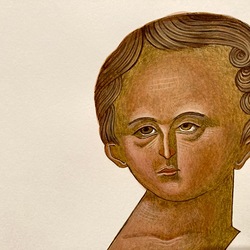 Judith Zilllich: MUTTER GOTTES. (Ikonen 2018–2021), Eitempera auf PapierKULTUM Galerie, 12. Nov. 2021 bis 12. Feb. 2022. Kurator: Johannes Rauchenberger