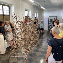 Finissage_Wilhelm Scheruebl_Gehen_Vergehen. Foto: KULTUM/Hopper