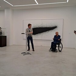 Er?ffnung KULTUMUSEUM im Spiegelgitterhaus Gleisdorf: Wolfgang Temmel: Perspektivenwechsel, 11. April 2025,Kurator: Johannes Rauchenberger