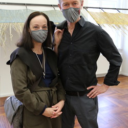 Ausstellungseröffnung, EINATMEN - AUSATMEN, 2. Juni 2021, Foto: KULTUM