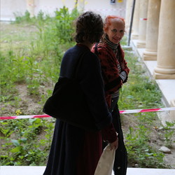 Ausstellungseröffnung, EINATMEN - AUSATMEN, 2. Juni 2021, Foto: KULTUM