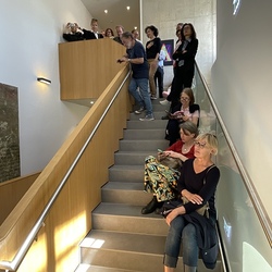 MICHAEL ENDLICHER_Zeichen Sprache Ironie_Ausstellungseröffnung. Foto: KULTUM/Hopper