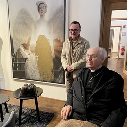 Josef Fink_Im Bann (s)einer großen Erzählung_Kuratorenführung. Foto: KULTUM/Hopper