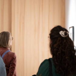 LEBEN NACH DEM TOD? Kuratorenführung mit Johannes Rauchenberger in Zlatko Kopljars Schau 'AUSLÖSCHUNG' am 2.11.2024Foto: Adnan Babahmetovic