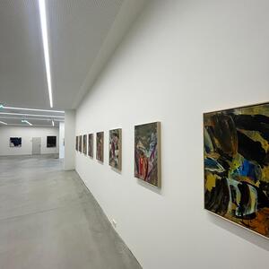 Stefan Maitz - ein stiller Meister informeller Malerei. KULTUM im Spiegelgitterhaus Gleisdorf, 7 Februar bis 22. März 2025