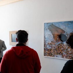 LEBEN NACH DEM TOD? Kuratorenführung mit Johannes Rauchenberger in Zlatko Kopljars Schau 'AUSLÖSCHUNG' am 2.11.2024Foto: Adnan Babahmetovic