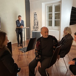 CINEMA ALTERA_Thomas Henke, Lorenz Estermann, Ausstellungseröffnung, 07.02.2023. Foto: KULTUM Graz