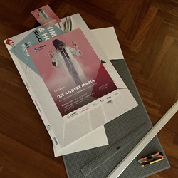 Till Velten: DIE ANDERE MARIA. Aufbau im KULTUM.