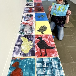 Junges Publikum_Stempel- u. Monotiere_Christine Kastl. Foto: KULTUM/Hopper