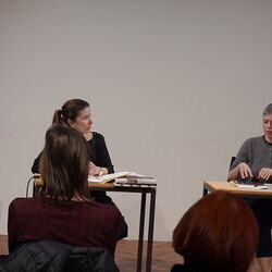 Literatur GEGENÜBER: Kholoud Charaf und Hanna Yankuta, KULTUM, 23.3.2026, Einführung und Gespräch:  Silvana Cimenti Lesung der deutschen Übersetzungen: Barbara Rauchenberger 