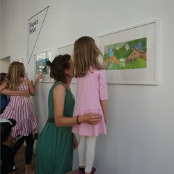 Denn das Lama kennt kein Drama, Buchpräsentation und Workshop, Christine Kastl. 