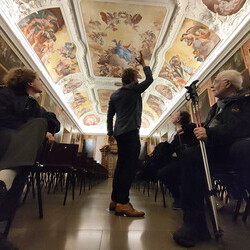 Lange Nacht der Museen, 4. Oktober 2025: Alte Bilder von, aus, ?ber Gott... Die Botschaft der Bilder im Minoritensaal: Führung mit Dr. Johannes Rauchenberger durch den Minoritensaal