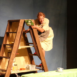Frau Meier die Amsel, Mezzanintheater, JUNGES PUBLIKUM, September 2021. Foto: KULTUM