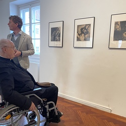 Josef Fink_Im Bann (s)einer großen Erzählung_Kuratorenführung. Foto: KULTUM/Hopper