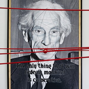 Zenita Komad, The only thing that we will redeem mankind is cooperation, 2023, 150 x 110 cm