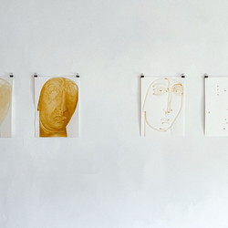 Judith Zilllich: MUTTER GOTTES. (Ikonen 2018–2021), Eitempera auf PapierKULTUM Galerie, 12. Nov. 2021 bis 12. Feb. 2022. Kurator: Johannes Rauchenberger
