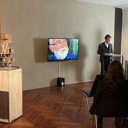 CINEMA ALTERA_Thomas Henke, Lorenz Estermann, Ausstellungseröffnung, 07.02.2023. Foto: KULTUM Graz