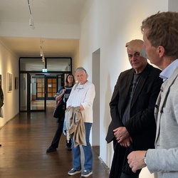 Artist-Curator Talk Zlatko Kopljar and Johannes Rauchenberger, 28. Sept. 2024, steirischer herbst, Ausstellung: Zlatko Kopljar: Erasion