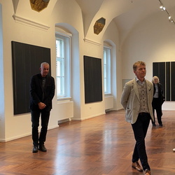 Artist-Curator Talk Zlatko Kopljar and Johannes Rauchenberger, 28. Sept. 2024, steirischer herbst, Ausstellung: Zlatko Kopljar: Erasion