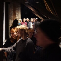 aktuelle kunst in Graz, Galerientage 2026: Künstleringespräch mit Claudia Schink und Themenführung #14 bei 'Gott hat kein Museum' mit Kurator Johannes Rauchenberger.  KULTUMUSEUM Graz, 25.4.2026