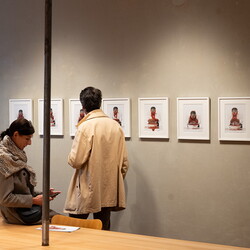 LEBEN NACH DEM TOD? Kuratorenführung mit Johannes Rauchenberger in Zlatko Kopljars Schau 'AUSLÖSCHUNG' am 2.11.2024Foto: Adnan Babahmetovic