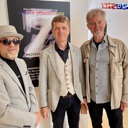 MICHAEL ENDLICHER_Zeichen Sprache Ironie_Ausstellungseröffnung. Foto: KULTUM/Hopper