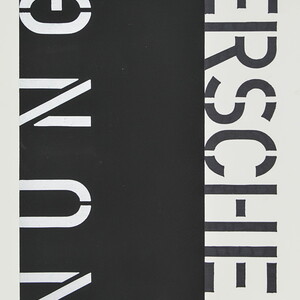 Peter Angerer: „Die Erfindung der Realität“, 2017, Grafikserie/Unikate, 10 Arbeiten, Monotypie, Elementendruck, Text, Zeichnung, je 59,4cm x 42cm