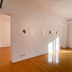 Judith Zilllich: MUTTER GOTTES. (Ikonen 2018–2021), Eitempera auf PapierKULTUM Galerie, 12. Nov. 2021 bis 12. Feb. 2022. Kurator: Johannes Rauchenberger