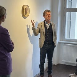 Josef Fink_Im Bann (s)einer großen Erzählung_Kuratorenführung. Foto: KULTUM/Hopper