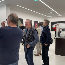 Er?ffnung KULTUMUSEUM im Spiegelgitterhaus Gleisdorf: Wolfgang Temmel: Perspektivenwechsel, 11. April 2025,Kurator: Johannes Rauchenberger