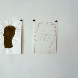 Judith Zilllich: MUTTER GOTTES. (Ikonen 2018–2021), Eitempera auf PapierKULTUM Galerie, 12. Nov. 2021 bis 12. Feb. 2022. Kurator: Johannes Rauchenberger