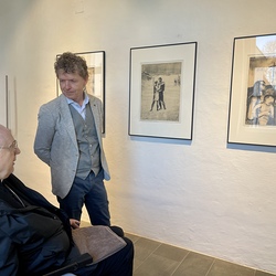 Josef Fink_Im Bann (s)einer großen Erzählung_Kuratorenführung. Foto: KULTUM/Hopper