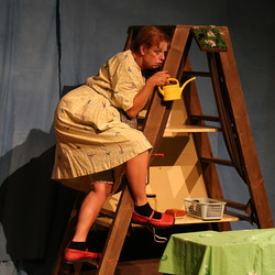 Frau Meier die Amsel, Mezzanintheater, JUNGES PUBLIKUM, September 2021. Foto: KULTUM