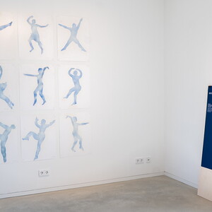 Ausstellungsansichten: 'Im Bann (s)einer großen Erzählung: Josef Fink (1941–1999), KULTUM Graz, 28.2.–19.4.2025 Kurator*in: Elisabeth Koller, Johannes Rauchenberger