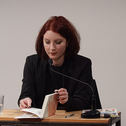 Literatur Hotel am 9.12.2025 mit Slata Roschal und Bertram Reinecke