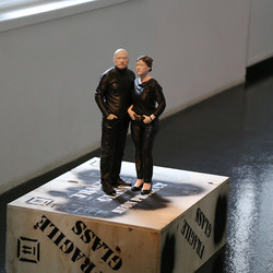 NINAVALE. Ausstellungseröffnung. 'Paradise is temporarily closed. God' KULTUM Graz, 24. Oktober 2020. Foto: KULTUM/Andrea Hopper