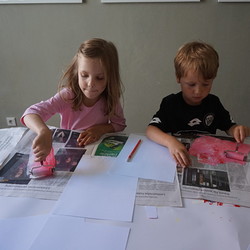 Denn das Lama kennt kein Drama, Buchpräsentation und Workshop, Christine Kastl. 