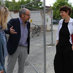 Ausstellungseröffnung, EINATMEN - AUSATMEN, 2. Juni 2021, Foto: KULTUM