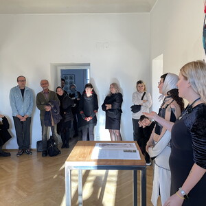 Eröffnung der Ausstellung: 'Margo Sarkisova: Reflections on Identity'; Kuratorin/Curator: Nastia Khlestova KULTUM Graz, 16.12.2023 In Kooperation mit   Foto: J. Rauchenberger