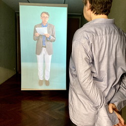 Till Velten: DIE ANDERE MARIA. Aufbau im KULTUM.