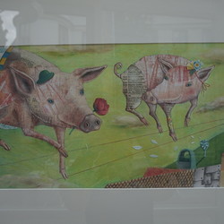 Denn das Lama kennt kein Drama, Buchpräsentation und Workshop, Christine Kastl. 