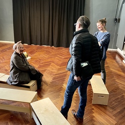 D'ÄRDGEISS_Figurentheater Margrit Gysin / Schweiz. Foto: KULTUM/A. Hopper