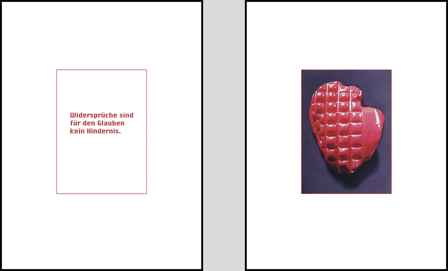 Anna und Bernhard Johannes Blume (geb. 1938 in Bork/Westfalen, lebt in Kˆln / geb. 1938 in Dortmund, gestorben 2011 in Kˆln)'Prinzip Grausamkeit', 2004, 70-teilige Serie, Polaroids und Texte nach Clemens Rosset, gerahmt, 73x53 cmKULTUMdepot Graz,