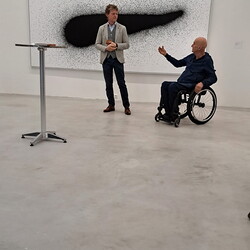 Er?ffnung KULTUMUSEUM im Spiegelgitterhaus Gleisdorf: Wolfgang Temmel: Perspektivenwechsel, 11. April 2025,Kurator: Johannes Rauchenberger