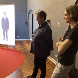 Till Velten: DIE ANDERE MARIA. Aufbau im KULTUM.