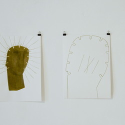 Judith Zilllich: MUTTER GOTTES. (Ikonen 2018–2021), Eitempera auf PapierKULTUM Galerie, 12. Nov. 2021 bis 12. Feb. 2022. Kurator: Johannes Rauchenberger