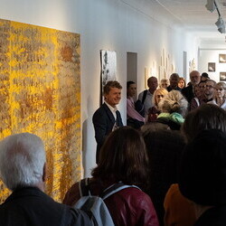 1. Kuratorenführung mit Johannes Rauchenberger und Künstlergespräche mit Michael Endlicher, Zlatko Kopljar, Reinhild Gerum, Heribert Friedl, Wilhelm Scheruebl, Alois Neuhold und Hannes Priesch – Rundgang im steirischen herbst 25, 27. September 2025